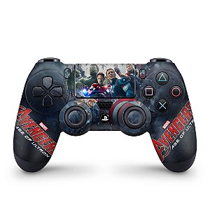Skin PS4 Controle - Avengers - Age of Ultron