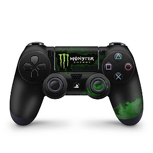 Skin PS4 Controle - Monster Energy Drink