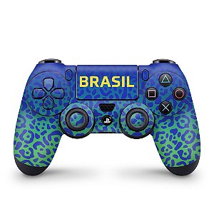 Skin PS4 Controle - Brasil