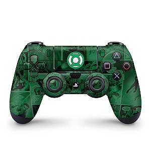 Skin PS4 Controle - Lanterna Verde Comics