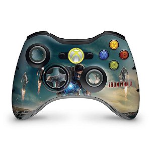 Skin Xbox 360 Controle - Homem De Ferro #a