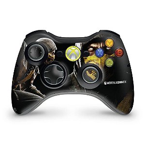 Skin Xbox 360 Controle - Mortal Kombat X #a