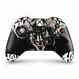 Skin Xbox One Fat Controle - Joker Coringa Batman