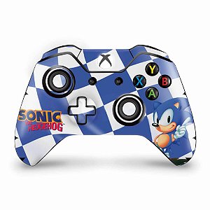 Skin Xbox One Fat Controle - Sonic The Hedgehog