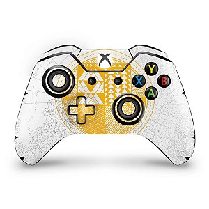 Skin Xbox One Fat Controle - Destiny Limited Edition