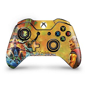 Skin Xbox One Fat Controle - Thor Ragnarok