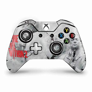 Skin Xbox One Fat Controle - The Evil Within 2