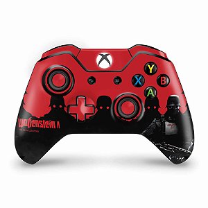 Skin Xbox One Fat Controle - Wolfenstein 2 New Order