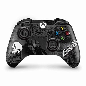 Skin Xbox One Fat Controle - The Punisher Justiceiro Comics