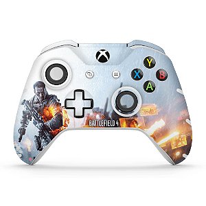 Skin Xbox One Slim X Controle - Battlefield 4