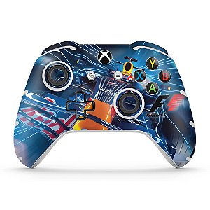 Skin Xbox One Slim X Controle - Formula 1