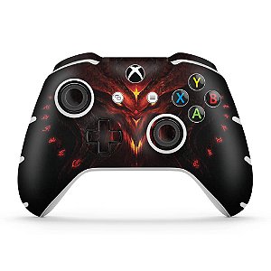 Skin Xbox One Slim X Controle - Diablo