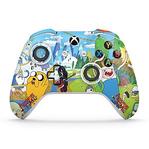 Skin Xbox One Slim X Controle - Hora de Aventura