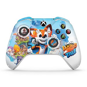 Skin Xbox One Slim X Controle - Super Lucky's Tale