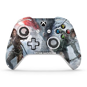 Skin Xbox One Slim X Controle - Rise of the Tomb Raider