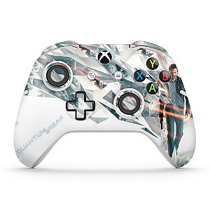 Skin Xbox One Slim X Controle - Quantum Break