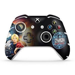 Skin Xbox One Slim X Controle - Fullmetal Alchemist: Brotherhood