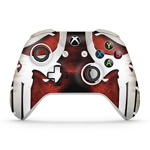 Skin Xbox One Slim X Controle - The Punisher Justiceiro