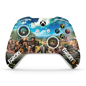 Skin Xbox One Slim X Controle - Far Cry 5