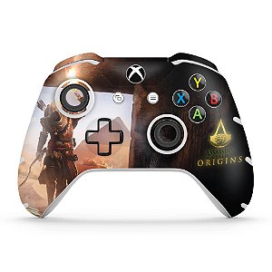 Skin Xbox One Slim X Controle - Assassin's Creed: Origins