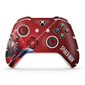 Skin Xbox One Slim X Controle - Homem Aranha Spider-man