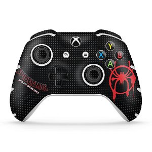 Skin Xbox One Slim X Controle - Homem-Aranha no Aranhaverso