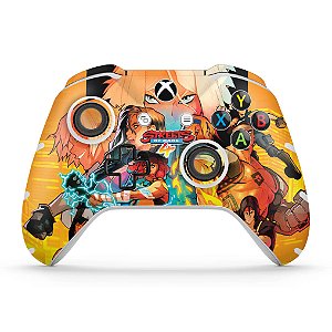 Skin Xbox One Slim X Controle - Streets of Rage 4