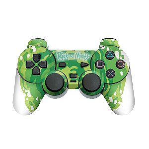 PS2 Controle Skin - Rick And Morty