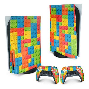 PS5 Fat Skin - Lego Peça