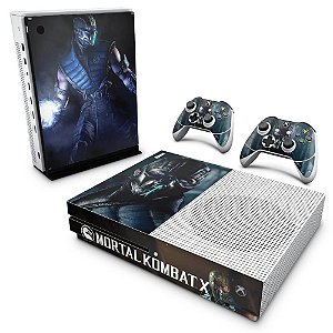 Xbox One Slim Skin - Mortal Kombat X - Subzero