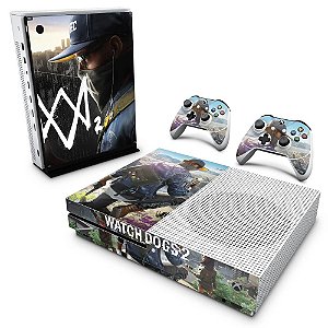 Xbox One Slim Skin - Watch Dogs 2