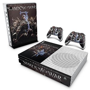 Xbox One Slim Skin - Shadow of War