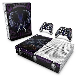 Xbox One Slim Skin - Pantera Negra