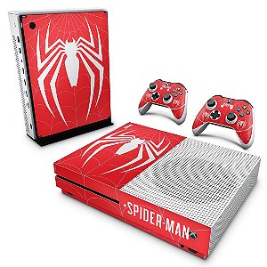 Xbox One Slim Skin - Spider-man Bundle
