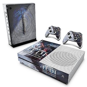 Skin playstation 4 pro adesivo star wars jedi fallen order