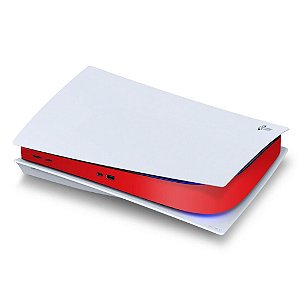 PS5 Fat Central Skin - Vermelho