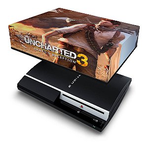 PS3 Fat Capa Anti Poeira - Uncharted 3