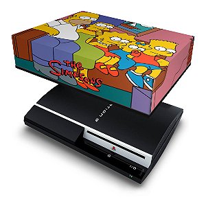 PS3 Fat Capa Anti Poeira - Simpsons