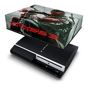 PS3 Fat Capa Anti Poeira - Crysis 3