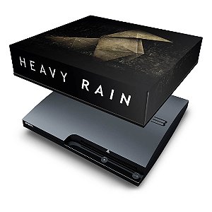 PS3 Slim Capa Anti Poeira - Heavy Rain