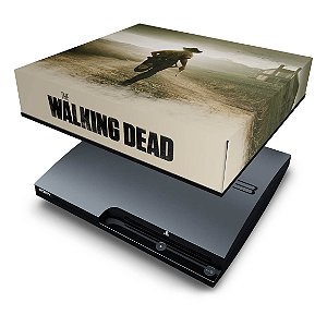PS3 Slim Capa Anti Poeira - The Walking Dead