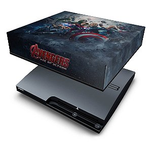 PS3 Slim Capa Anti Poeira - Vingadores 2