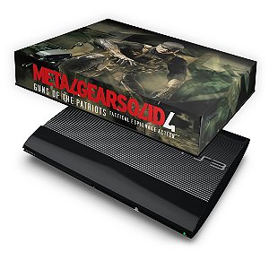 PS3 Super Slim Capa Anti Poeira - Metal Gear Solid #b