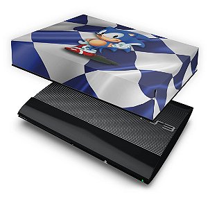 PS3 Super Slim Capa Anti Poeira - Sonic Hedgehog