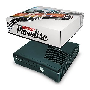 Xbox 360 Slim Capa Anti Poeira - Burnout Paradise