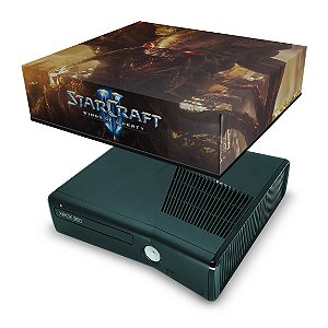 Xbox 360 Slim Capa Anti Poeira - Starcraft 2