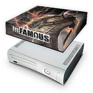 Xbox 360 Fat Capa Anti Poeira - Infamous