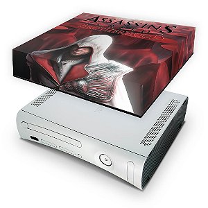 Xbox 360 Fat Capa Anti Poeira - Assassins Creed Brotherwood #A