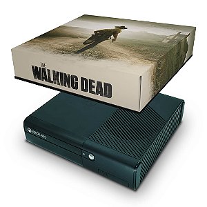 Xbox 360 Super Slim Capa Anti Poeira - The Walking Dead #b