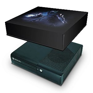 Xbox 360 Super Slim Capa Anti Poeira - Mortal Kombat X Subzero